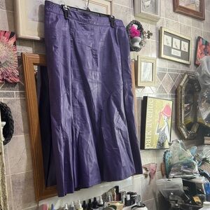 Fashions genuine leather skirt